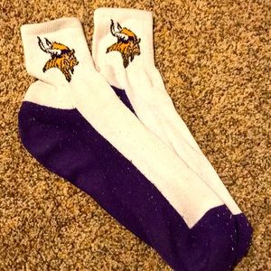 MN Vikings socks